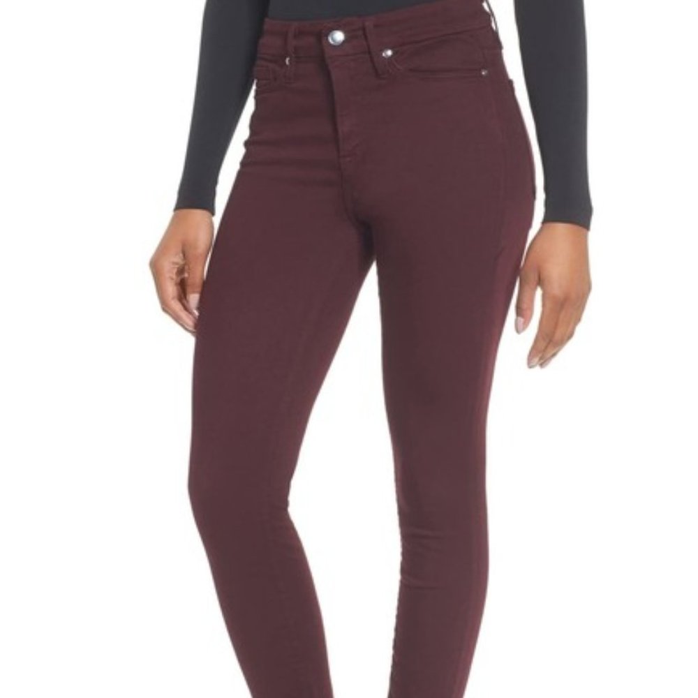 NWOT Good American Good Legs High Waist Skinny